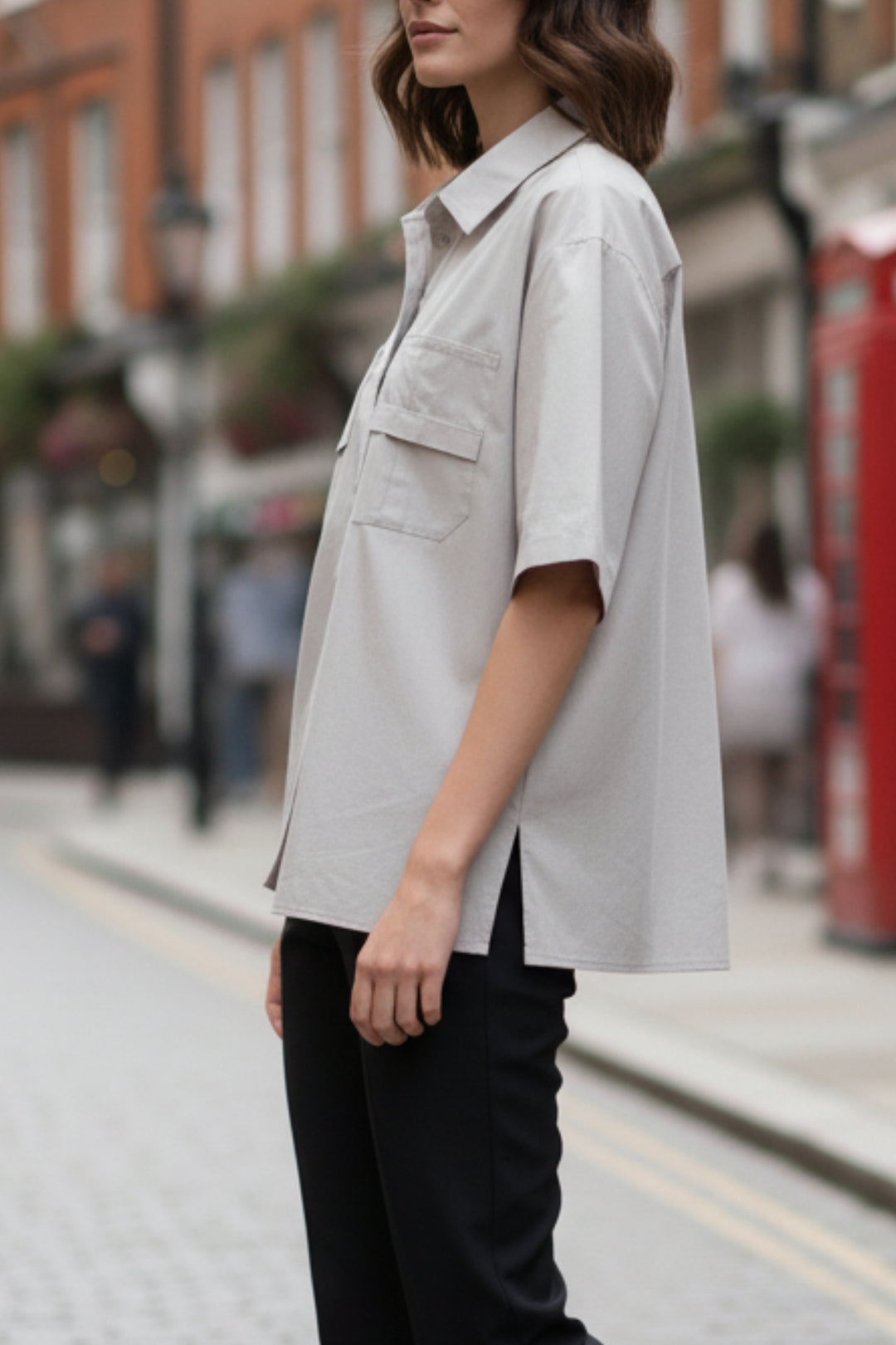 Neutral Shade Summer Shirt
