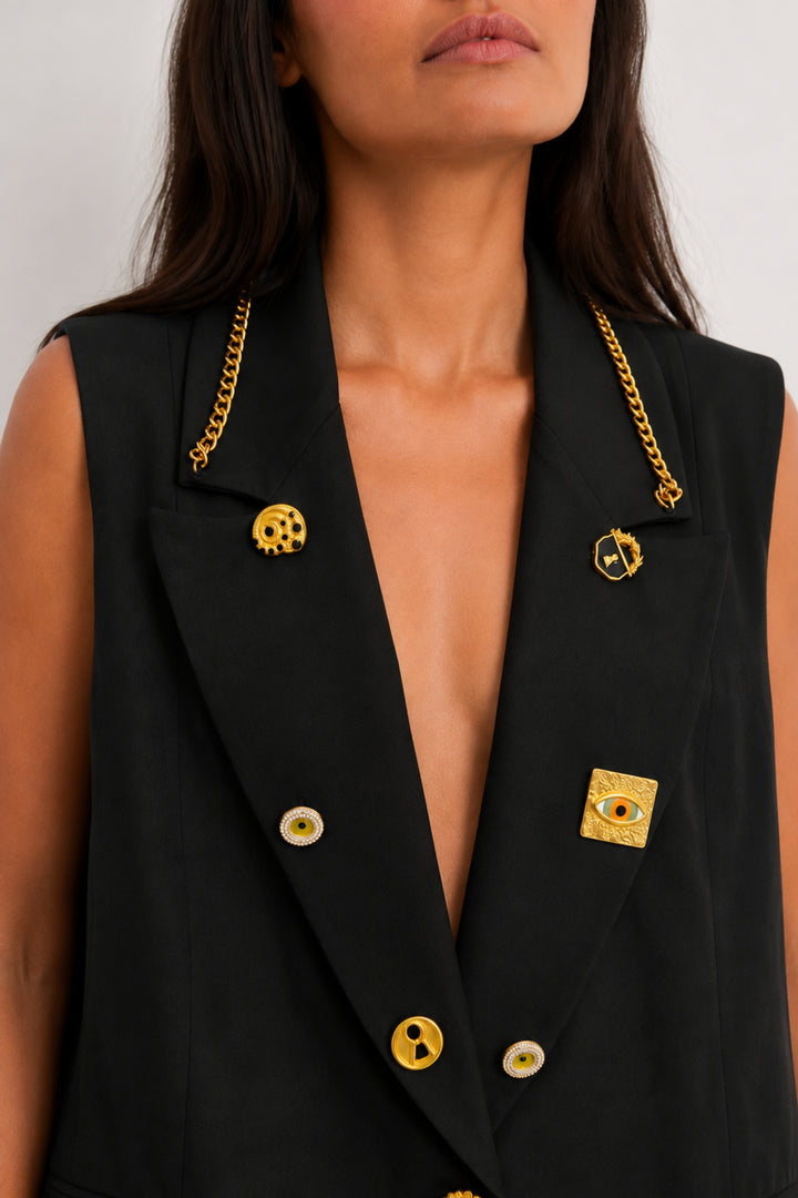 Noir Monarch Vest