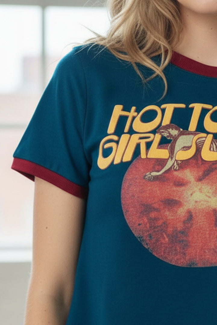 Hot tomato Blue Baby T-shirt