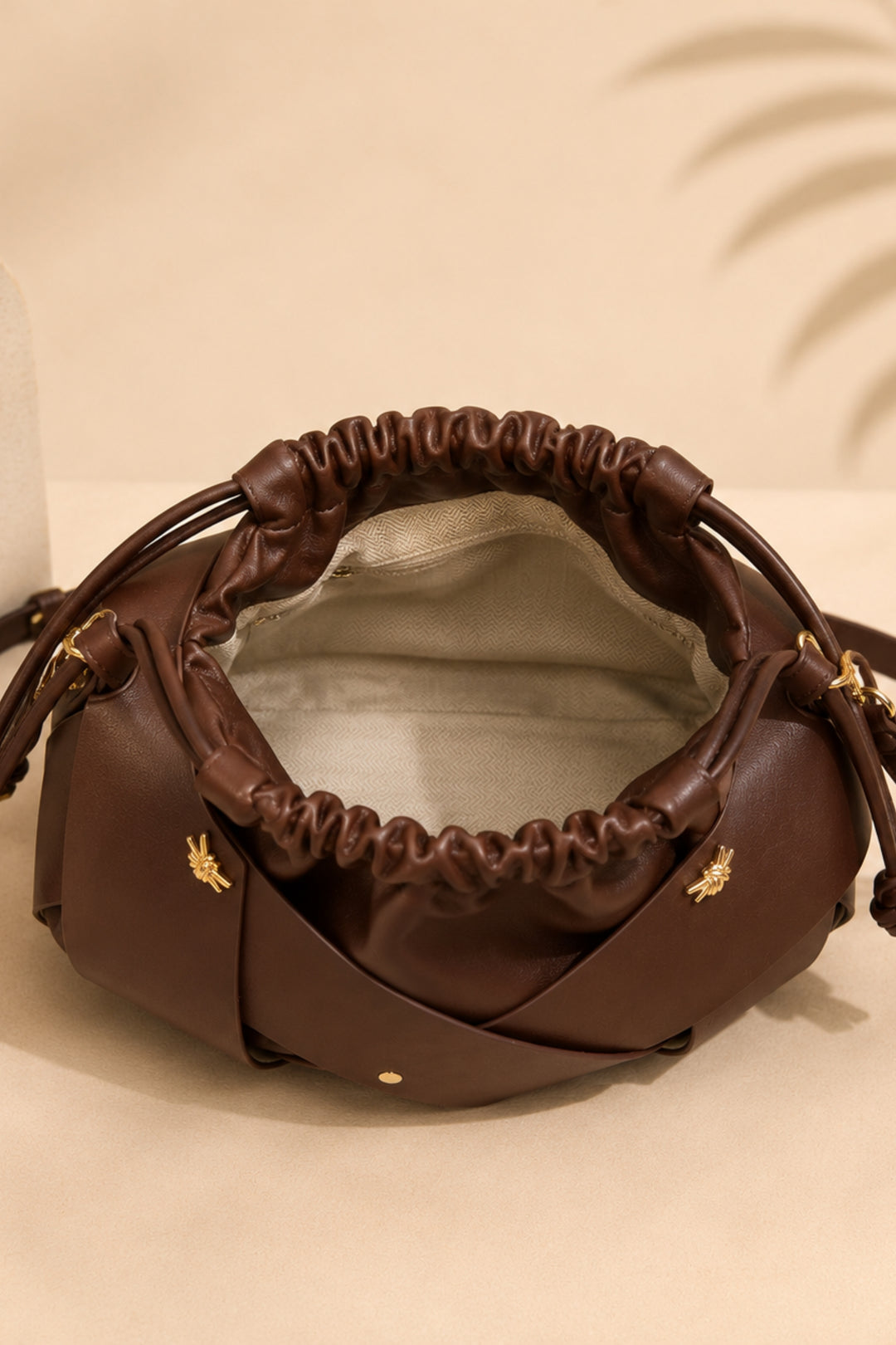 Aurelia Cocoa Hobo Bag