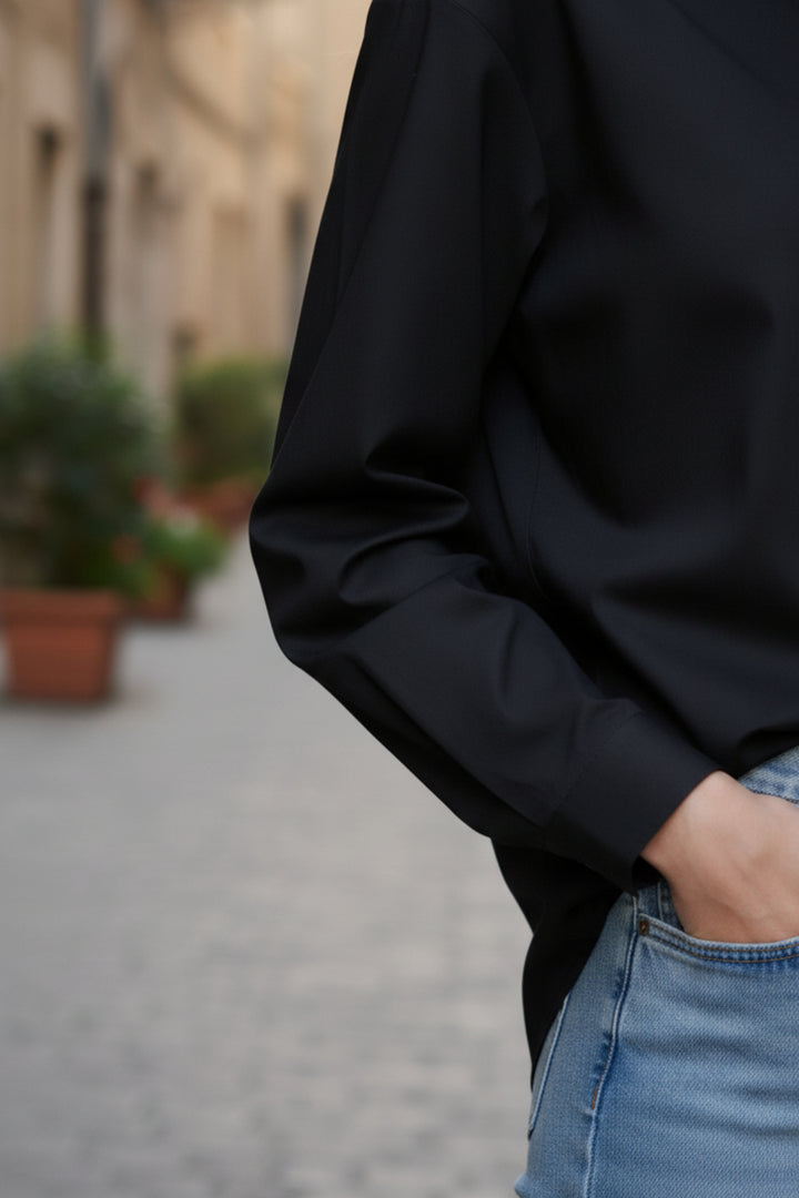 Noir Regal Gemstone Shirt