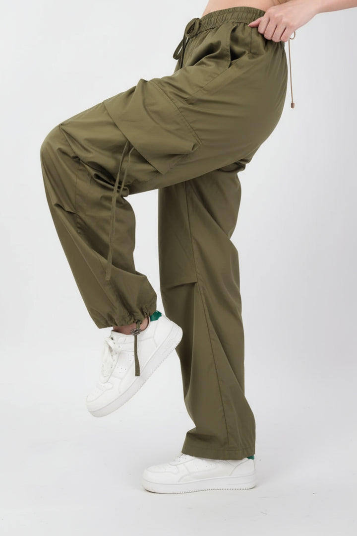 Wild Green Cargo Pants