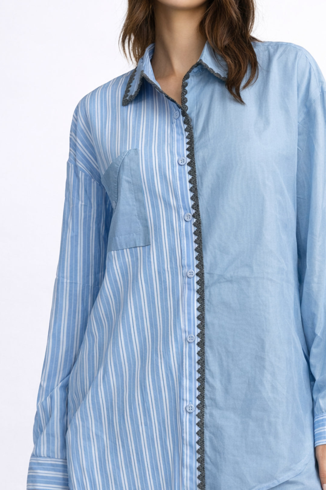 Blue shirt for women