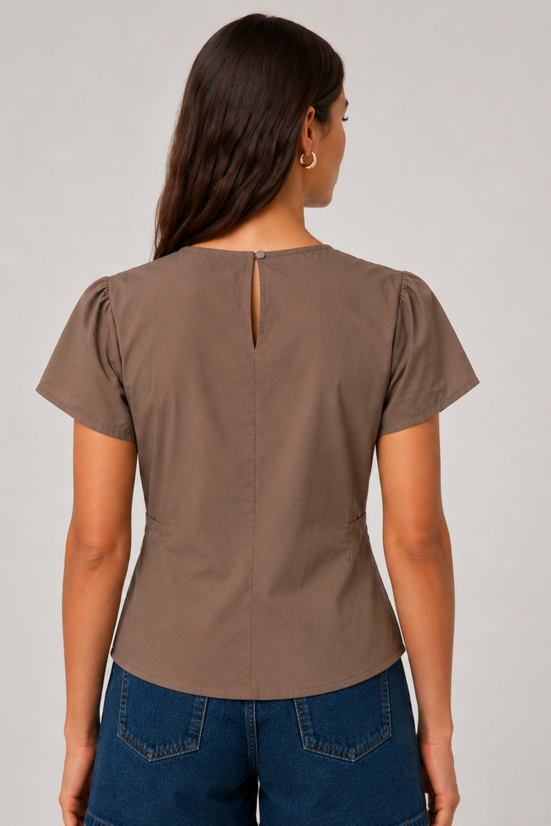 Truffle Twist Lace Top