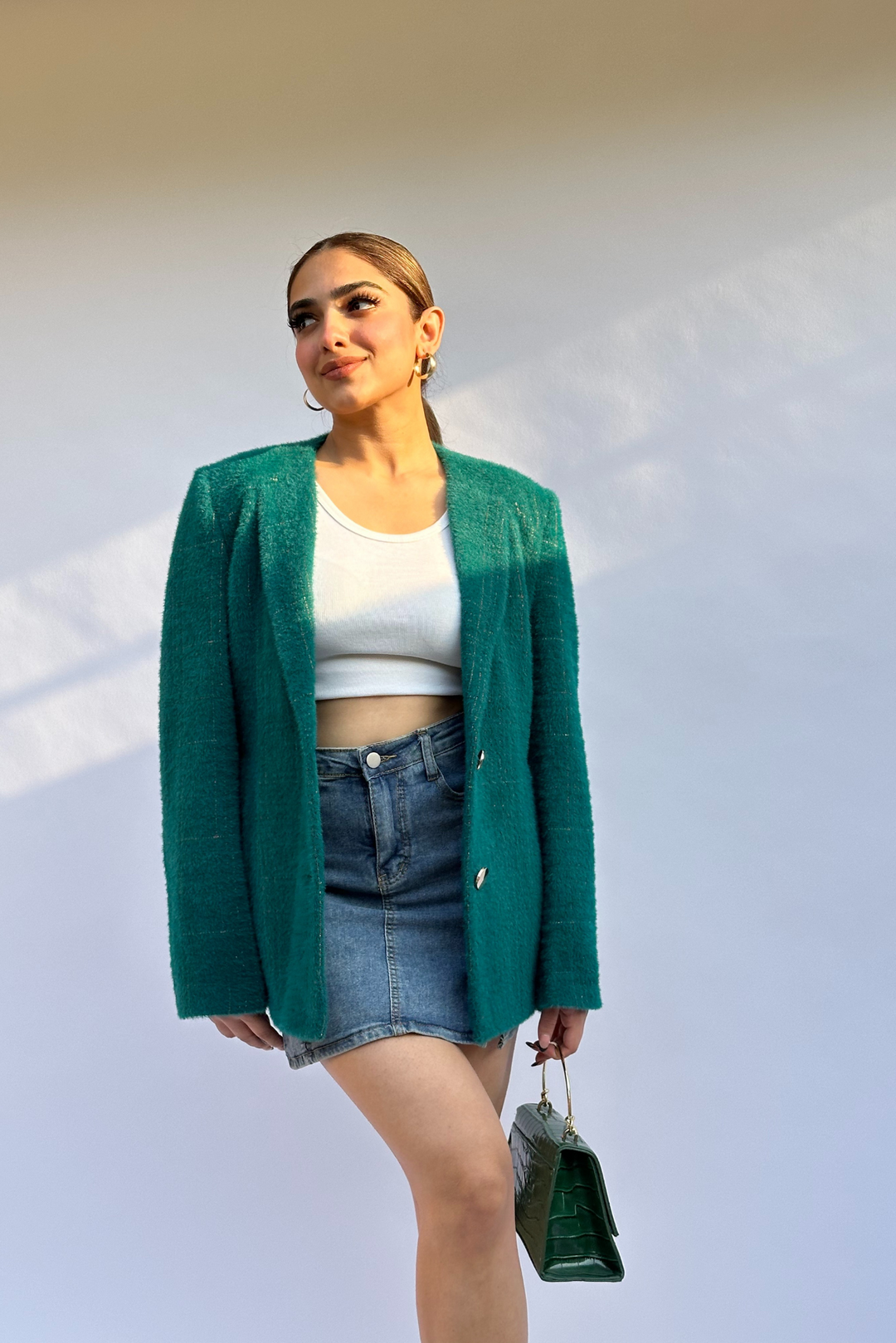 Emerald 2025 green blazer