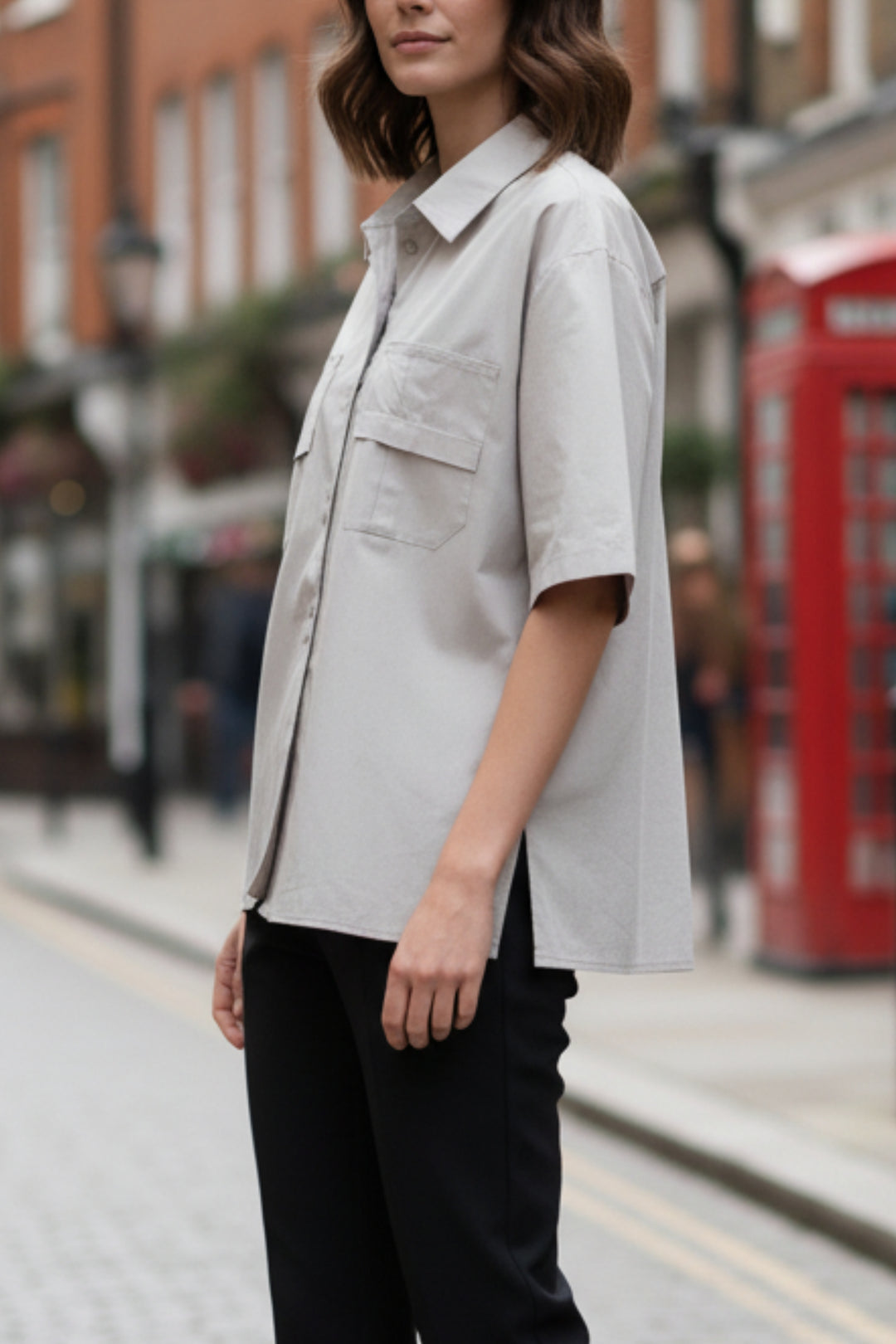 Neutral Shade Summer Shirt