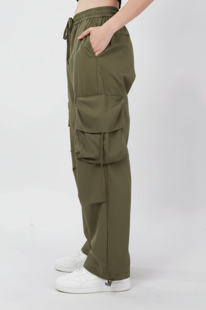 Wild Green Cargo Pants