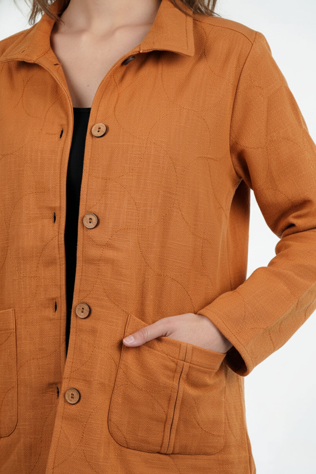 Pumpkin Puff Shacket