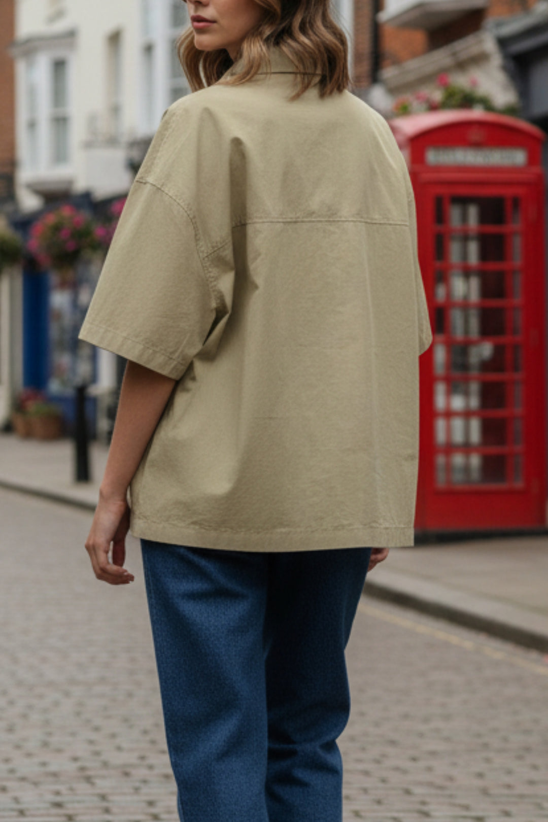 Lily Oversized Collared Shirt