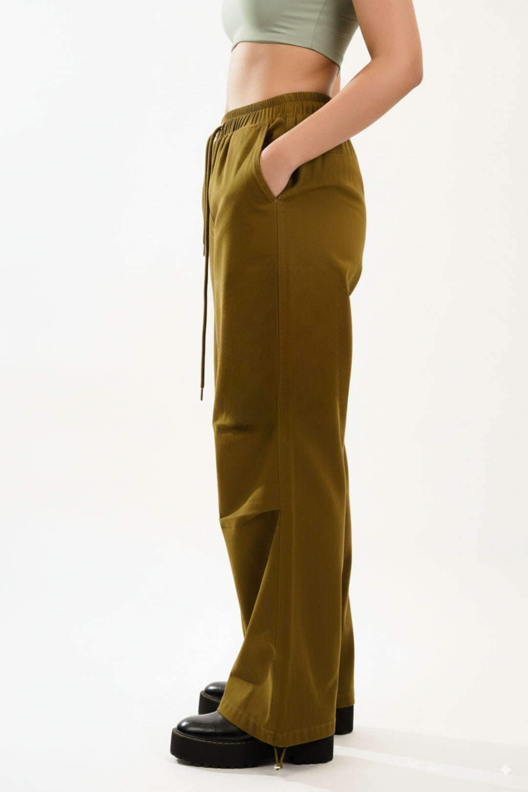 Urban Bloom Wide Leg Trousers