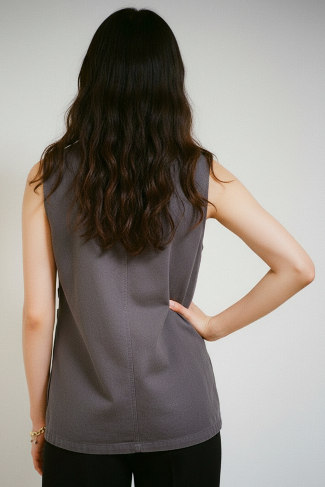 Military Double-Breasted Vest