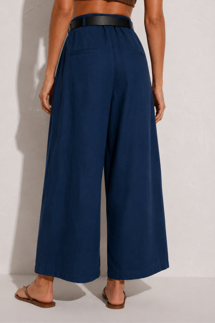 High-waisted wide-leg Pant