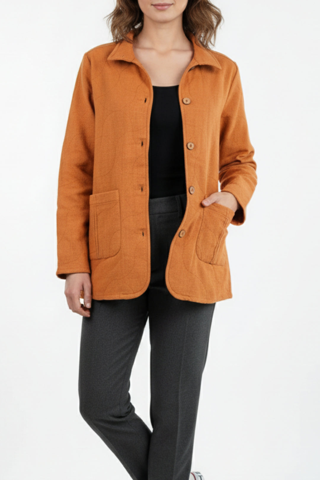 Pumpkin Puff Shacket