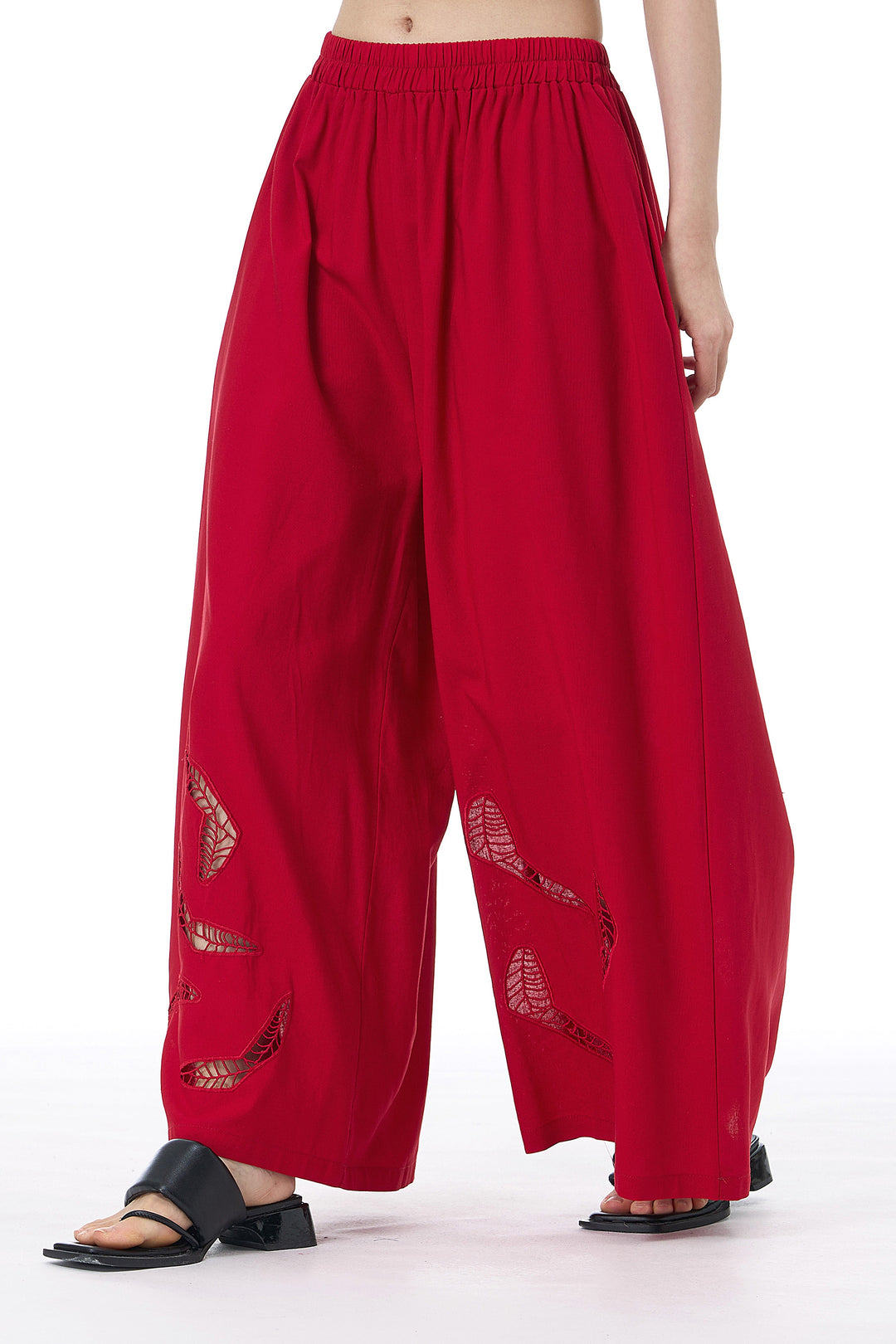 Crimson Cutwork Co-Ord