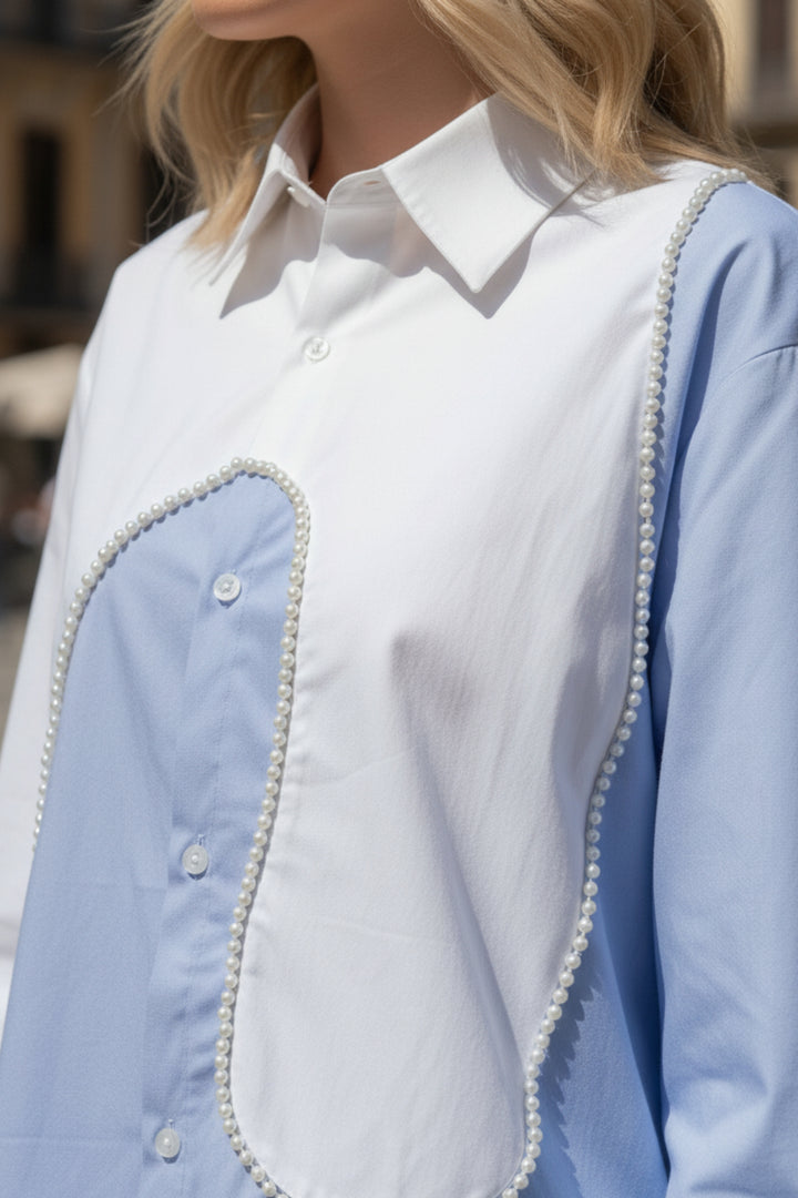 Cloudline Contrast Pearl Shirt