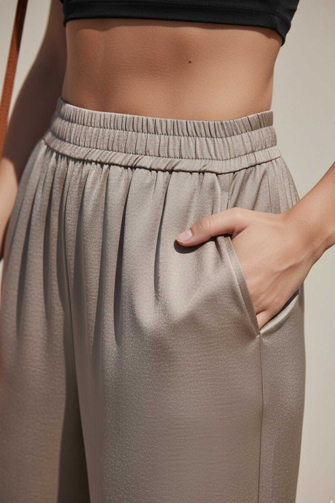 Sway Wide Leg Satin Pants