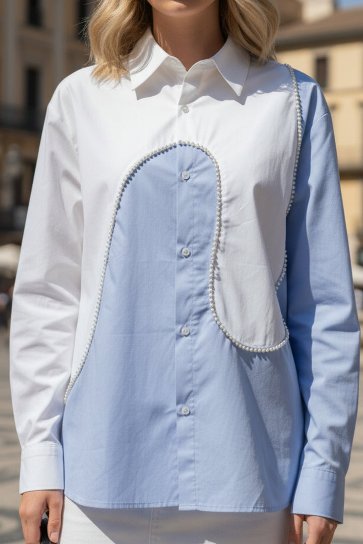 Cloudline Contrast Pearl Shirt
