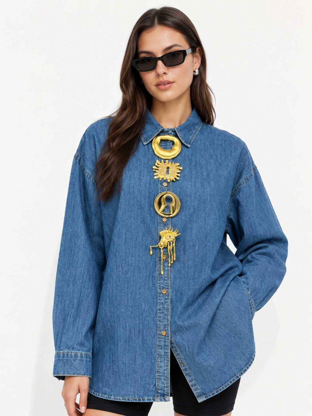 Full sleeve denim shirt