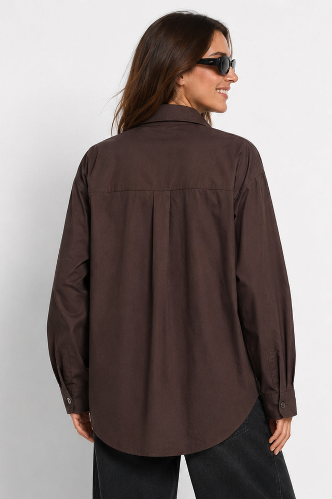 Espresso Button-Down Shirt