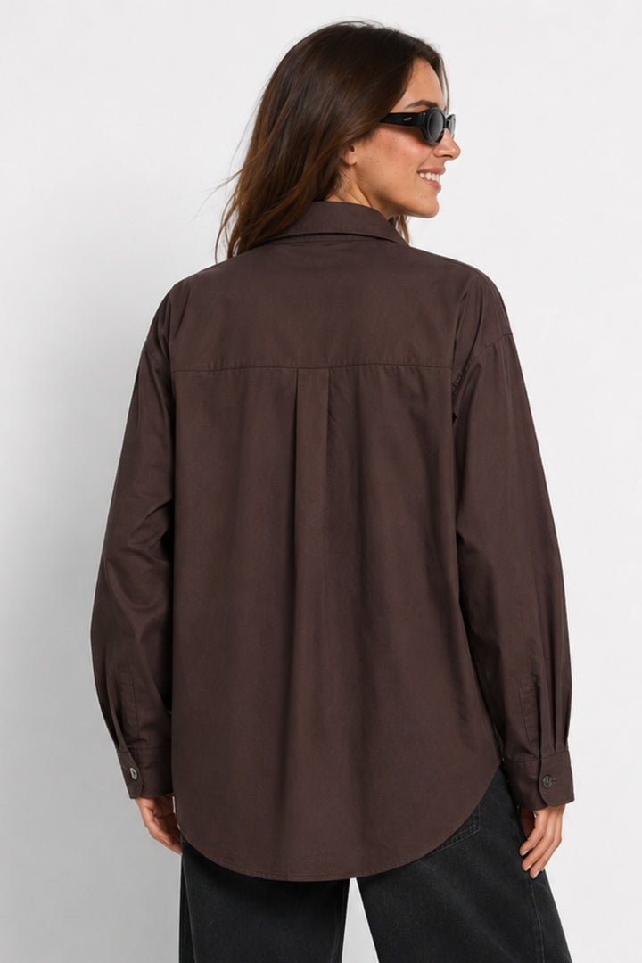 Espresso Button-Down Shirt