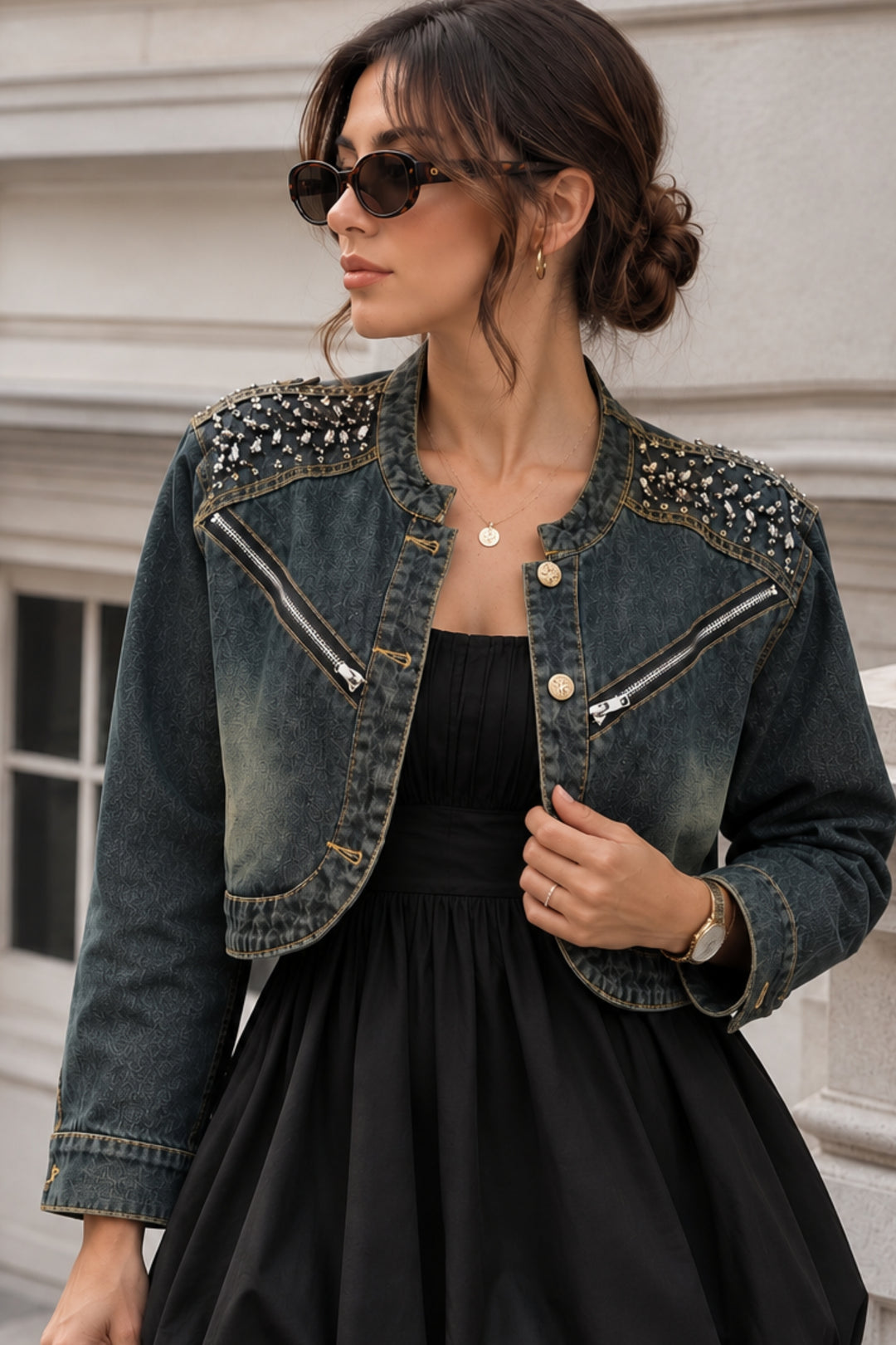 Stylish denim jackets for women
