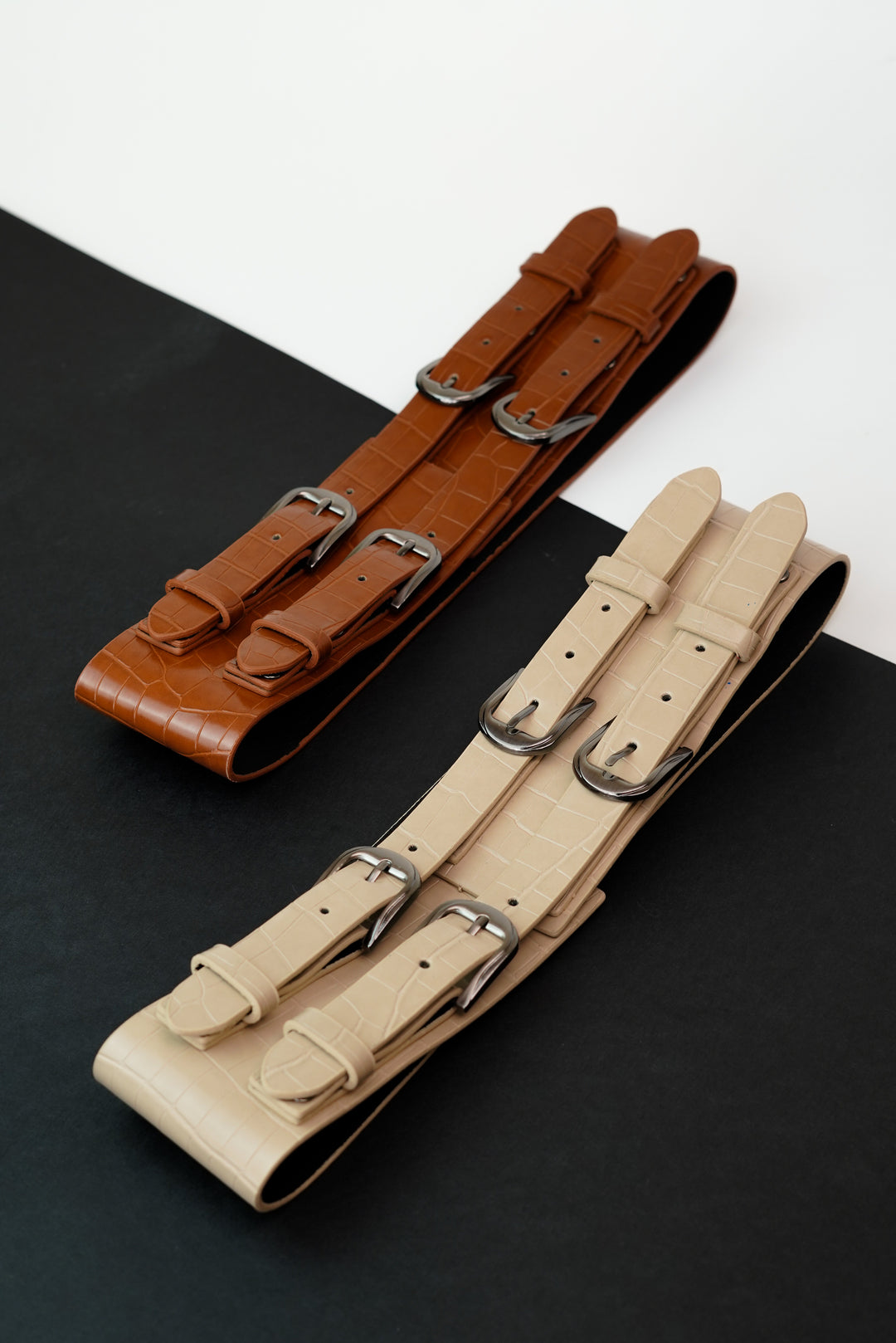 Stylish and Extended Double Dapper Fashion Belt