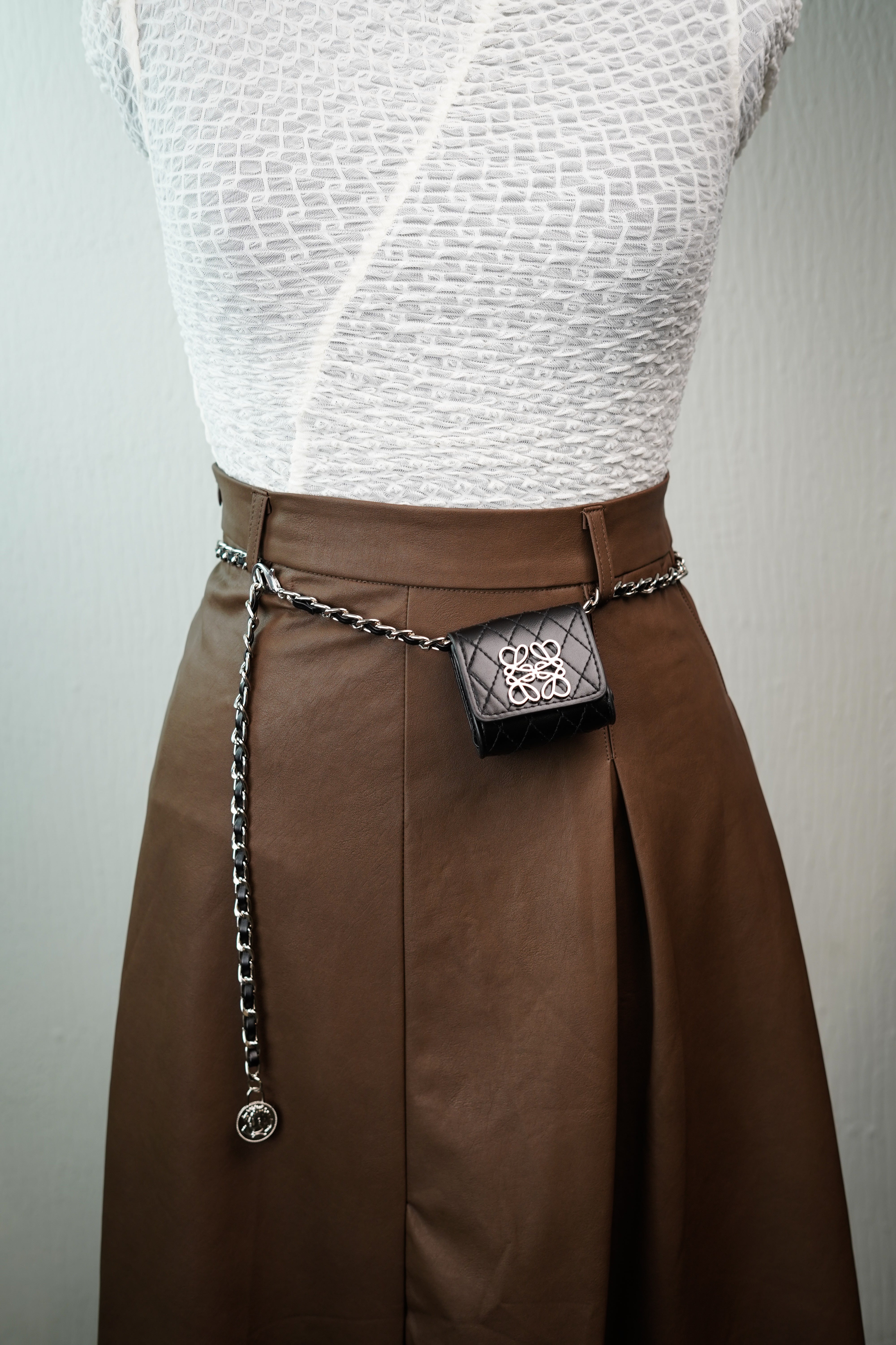 Shop latest Mini Waist Belt Bag with chain | Nolabels