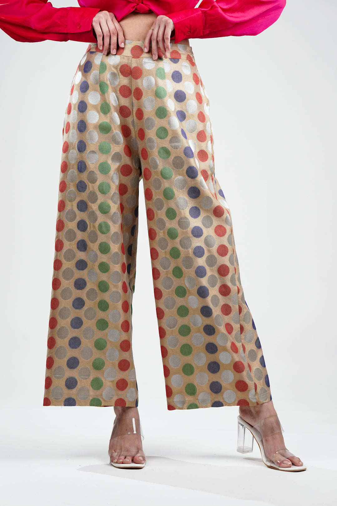 Polka Dot Palazzo Pant