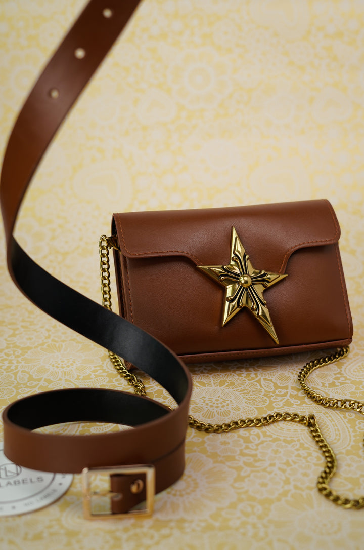 Starry Buckle Belt Bag
