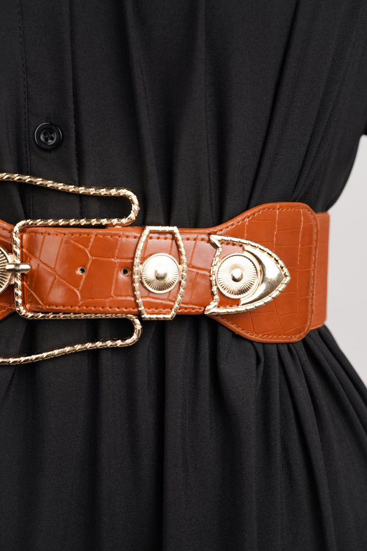 Comfortable and chic elasticated waist belt