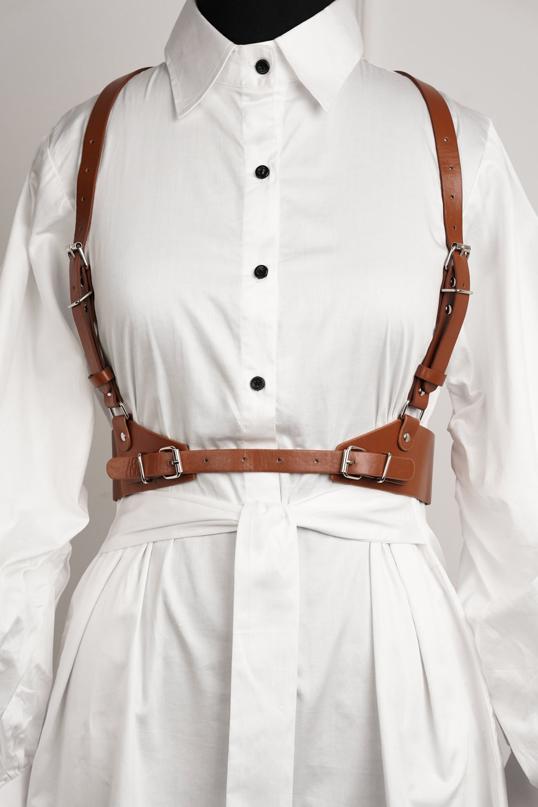 Trendy harness belt for women