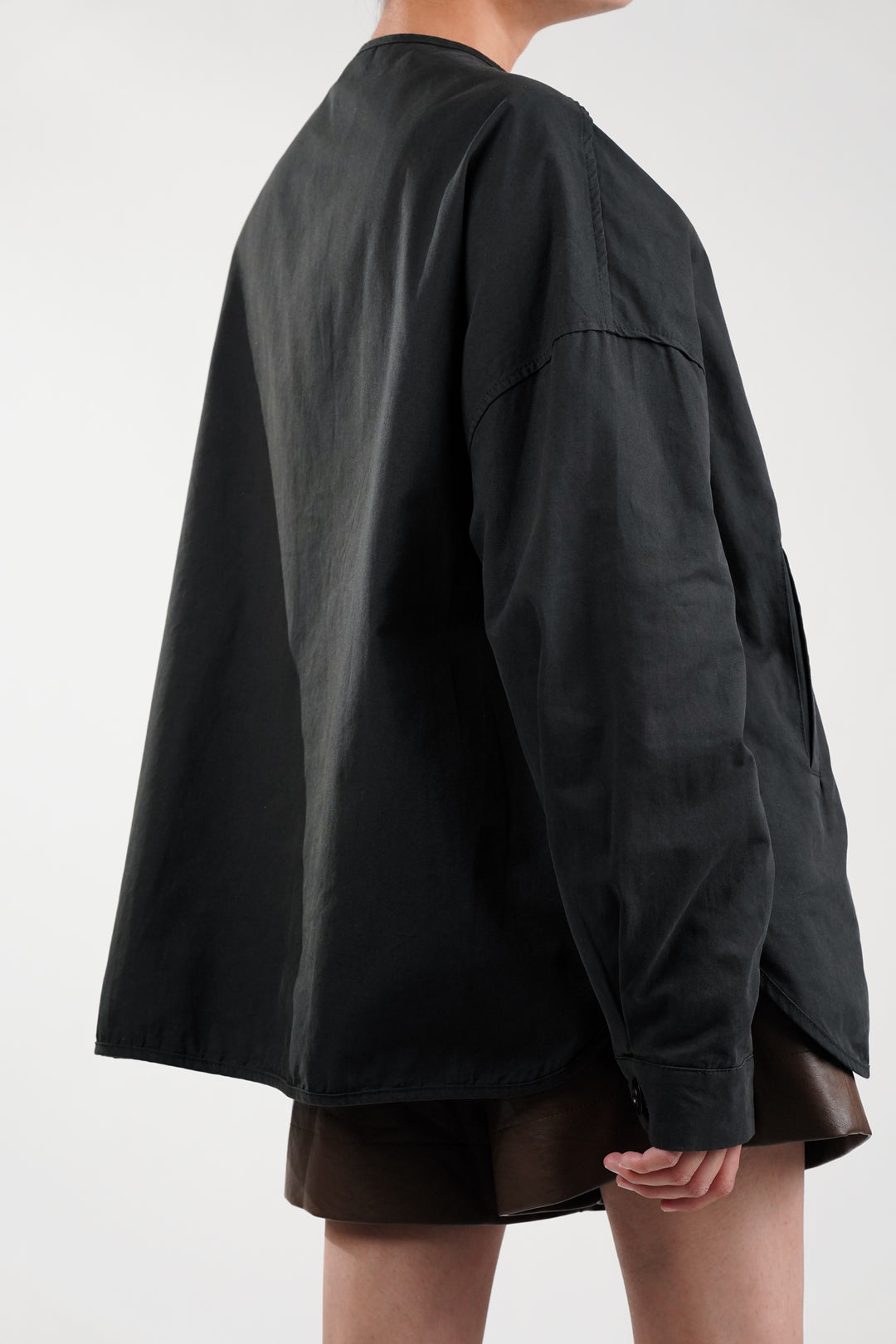 Black Phantom Wrap Jacket