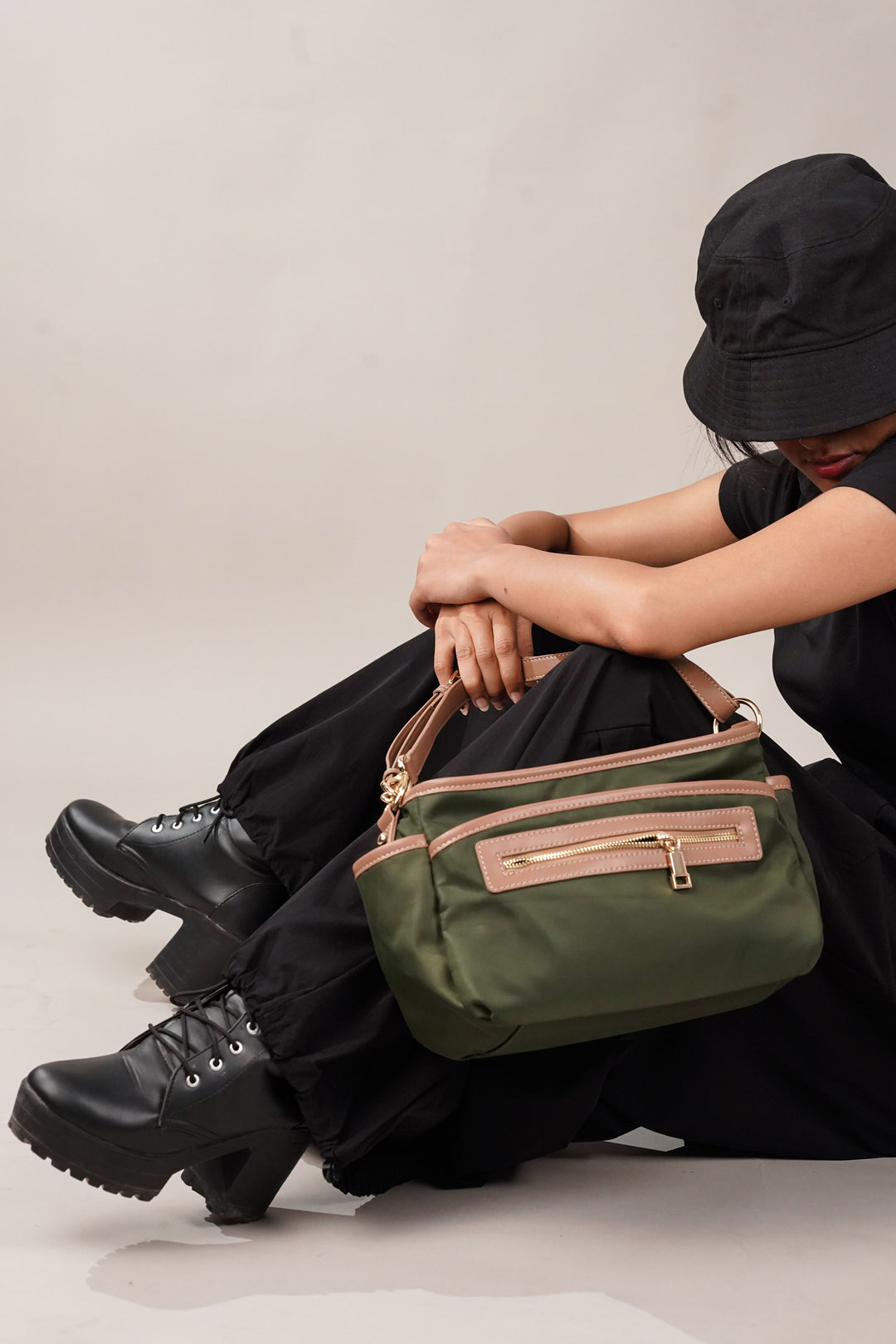 Army Green Streetwear Bag