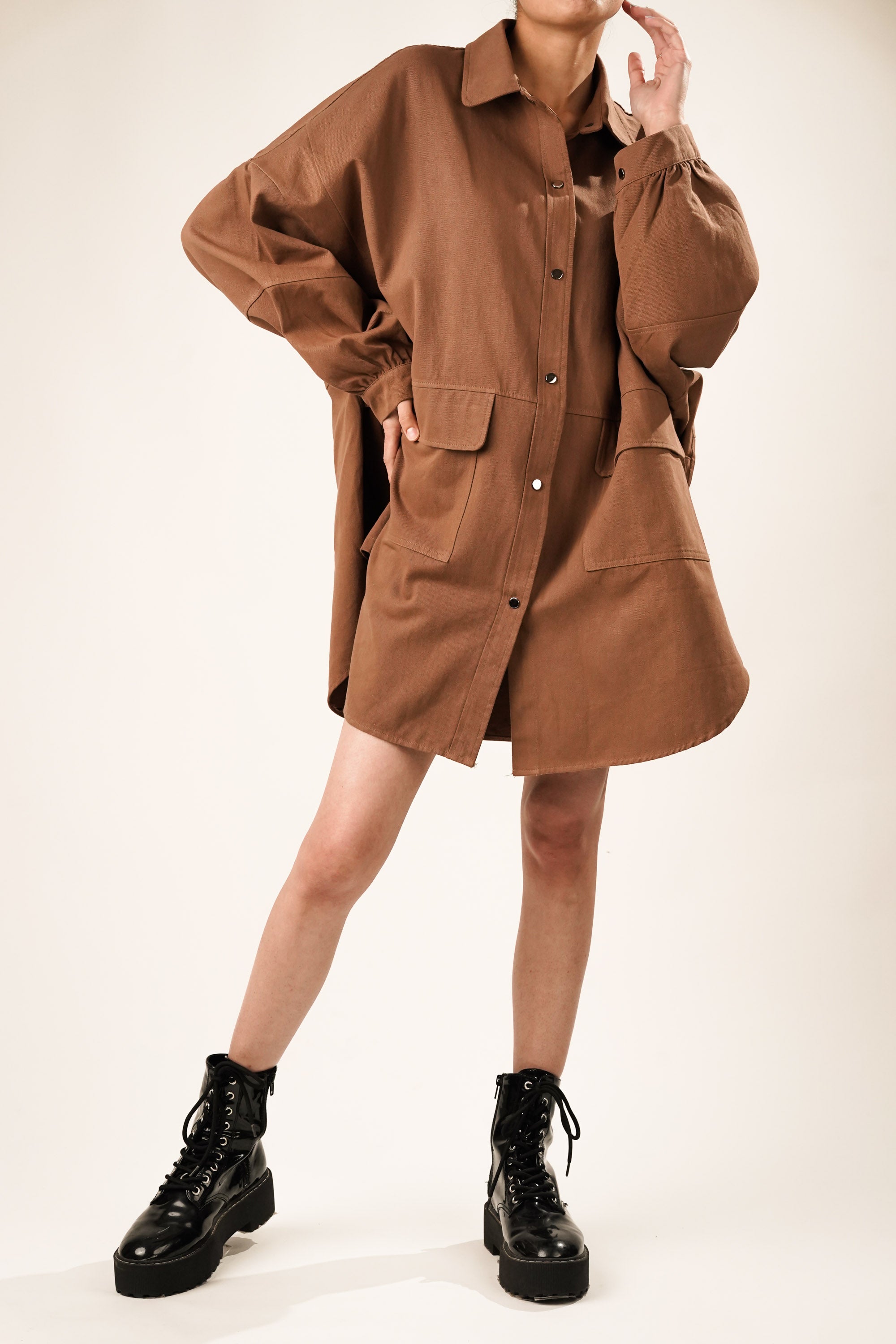 Buy Skate Oversized Shirt Dress For Women