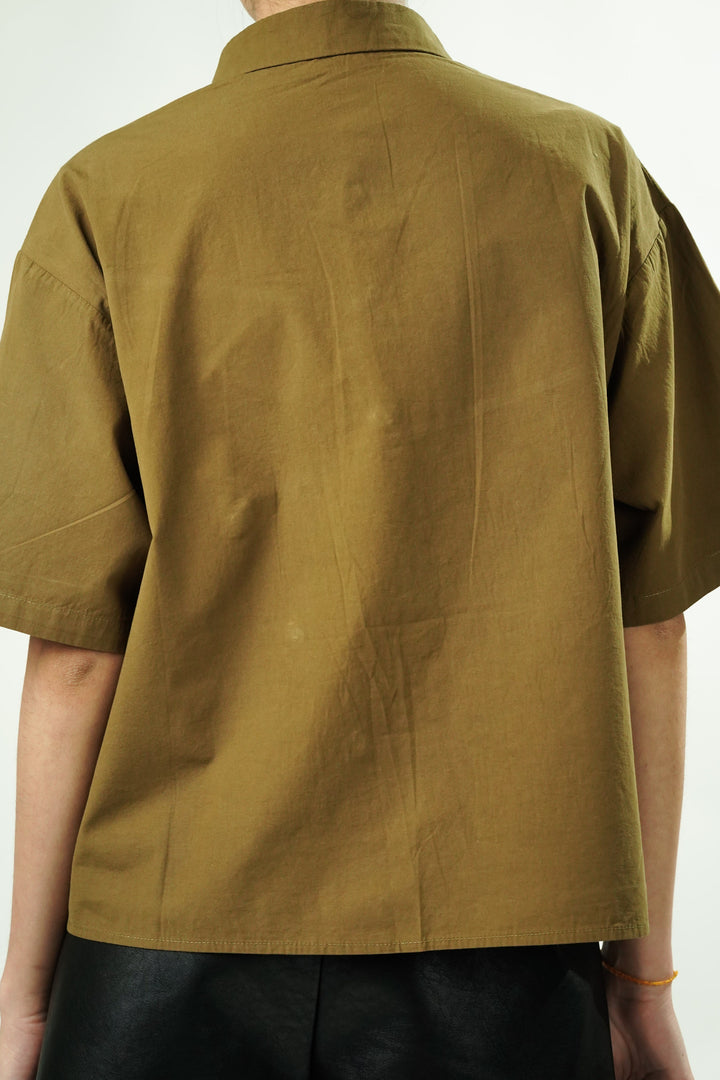 Comfortable cotton blend oversized shirts