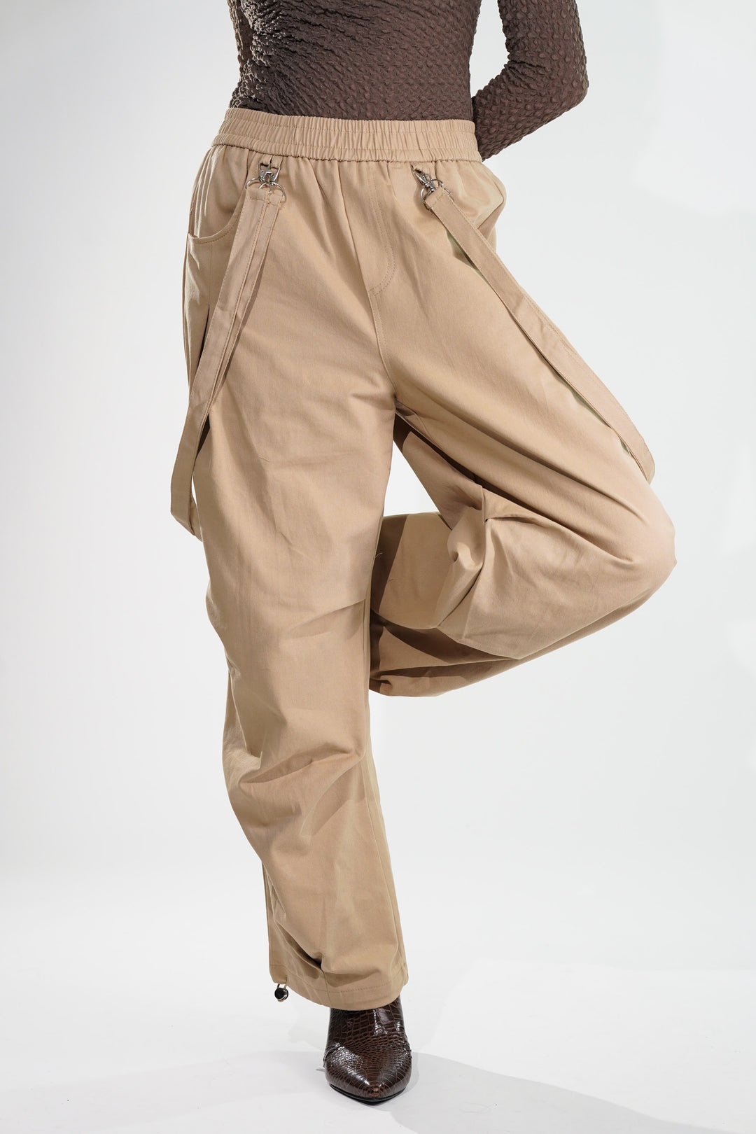  Long Detachable Strap Cargo Pants 