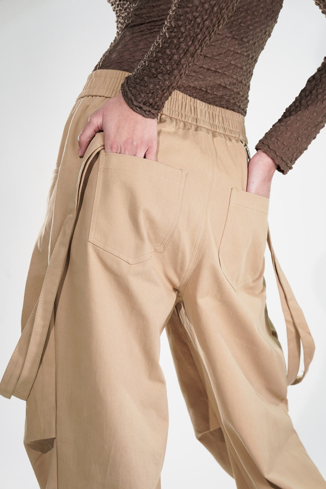 Buttercream Cargo Pants