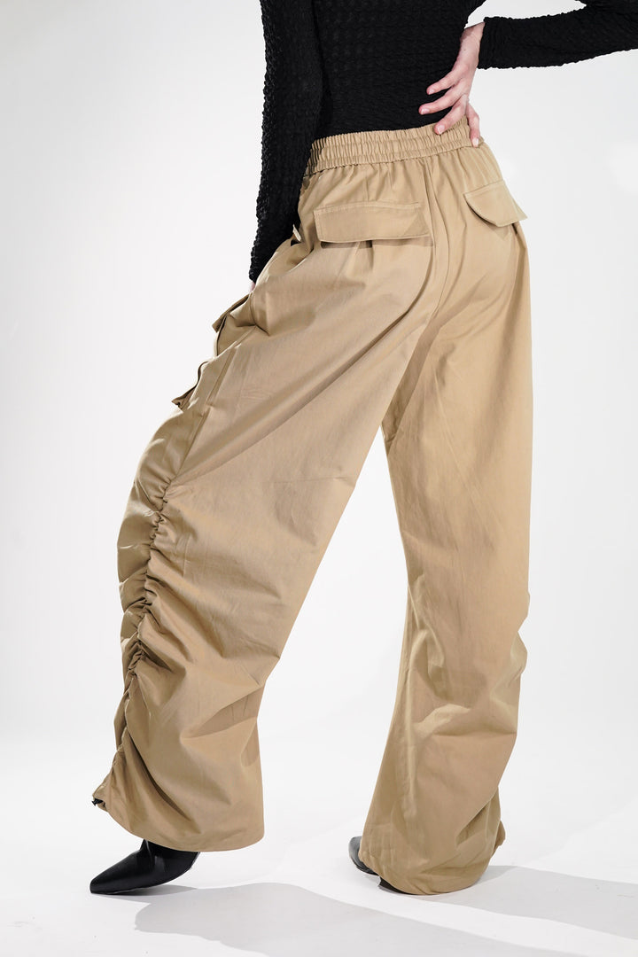 Khaki Comfort Cargo Pants