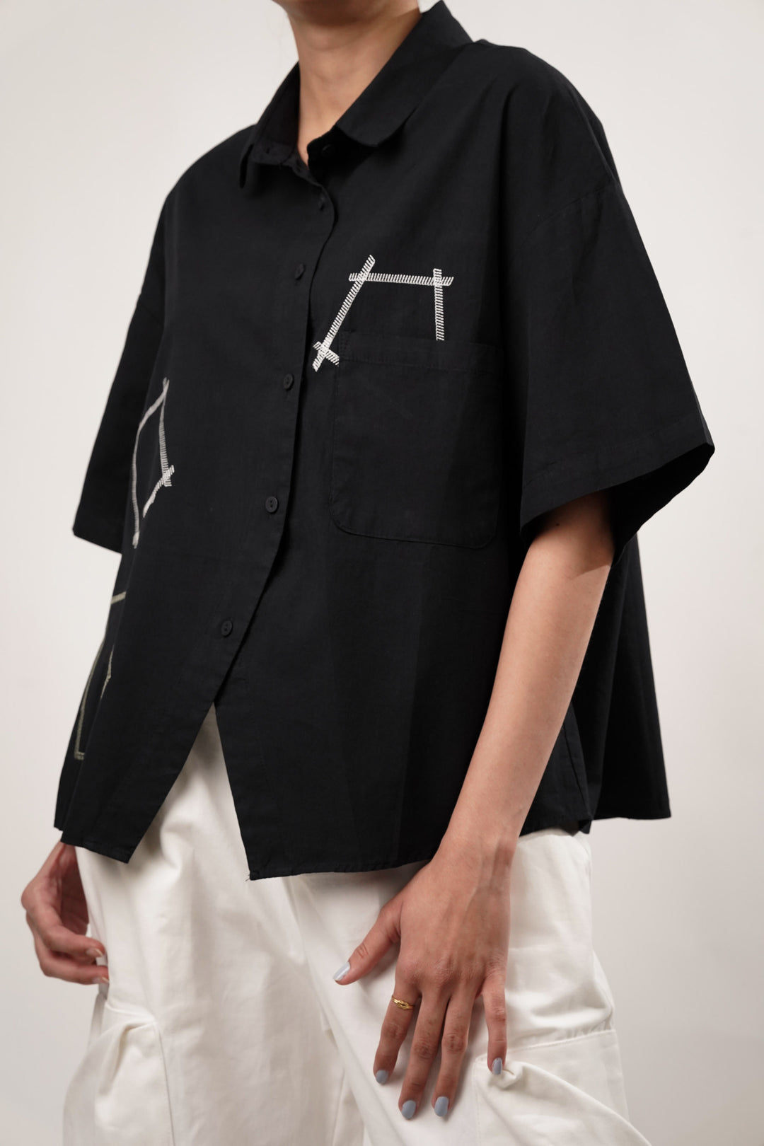 Blackened Summer Oversized Shirt