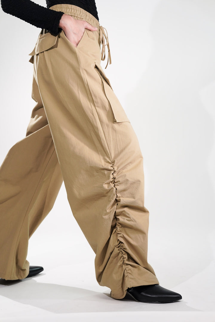 Khaki Comfort Cargo Pants