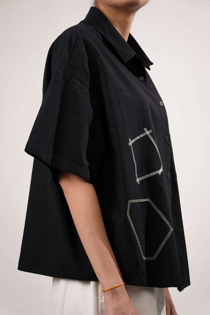 Blackened Summer Oversized Shirt