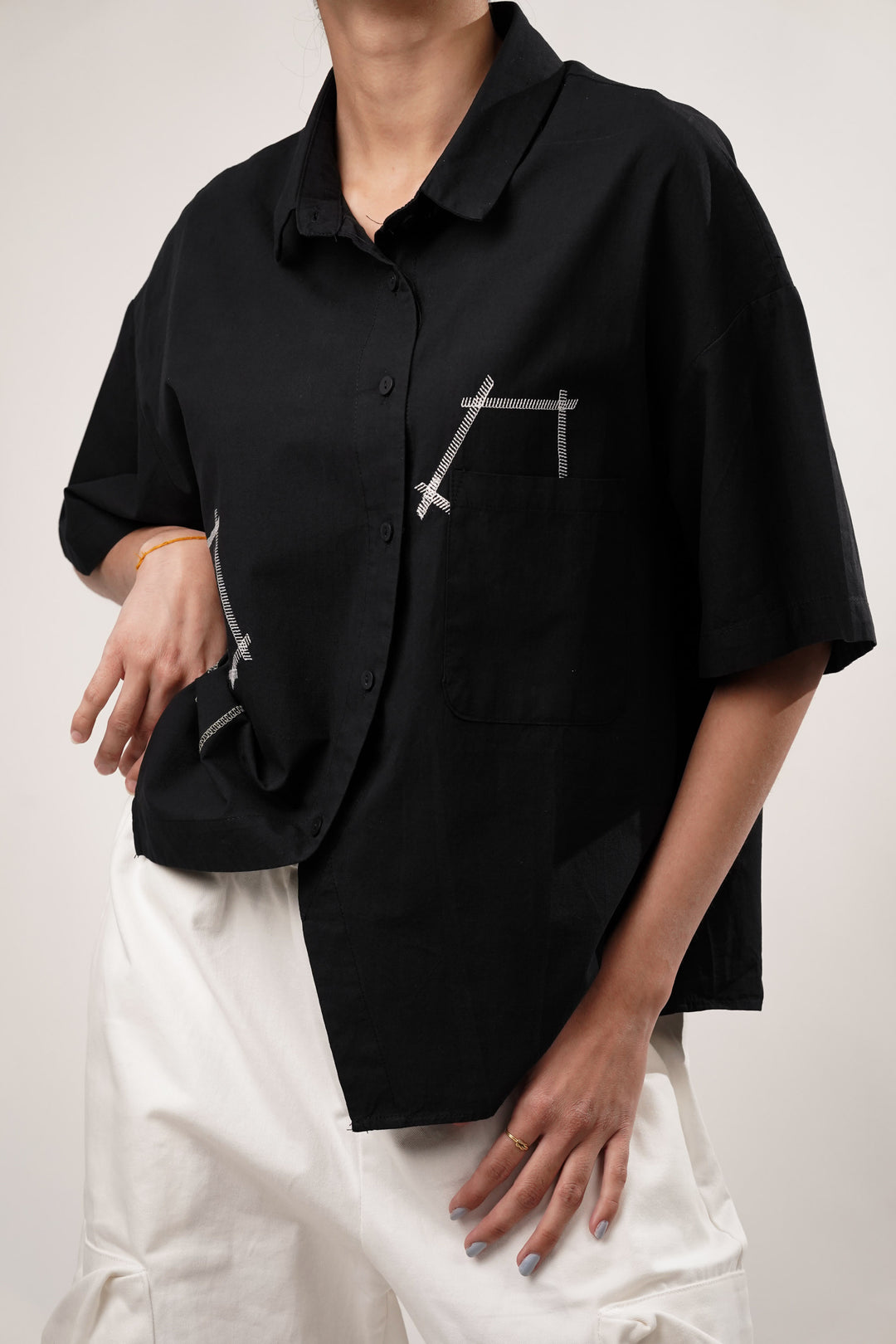 Blackened Summer Oversized Shirt