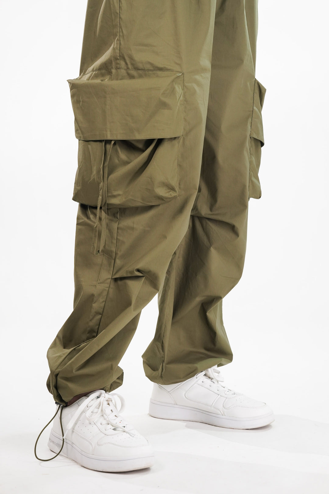 Wild Green Cargo Pants