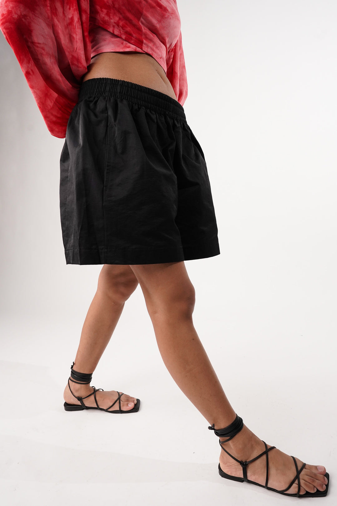 Flattering high waist shorts with pockets