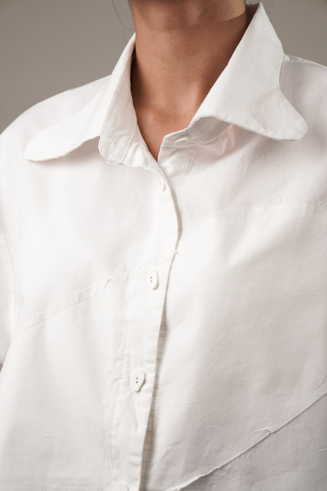 Arctic White Oversized Shirt