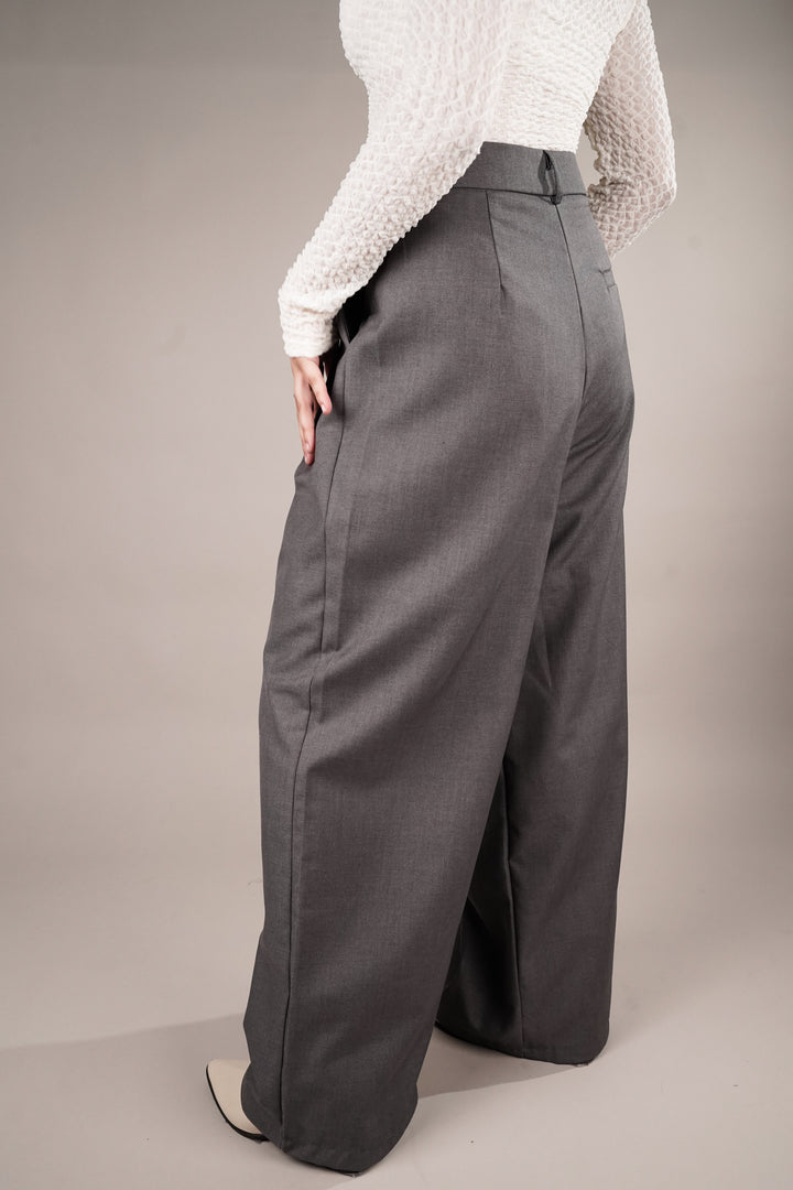 Casual wide-leg trousers for women