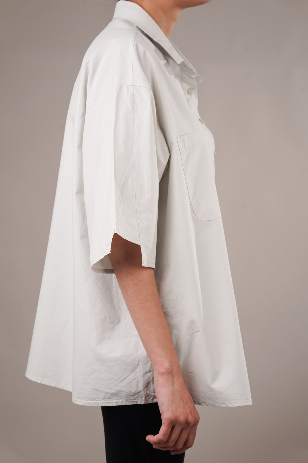 Cloudy Elegance Oversized Shirt