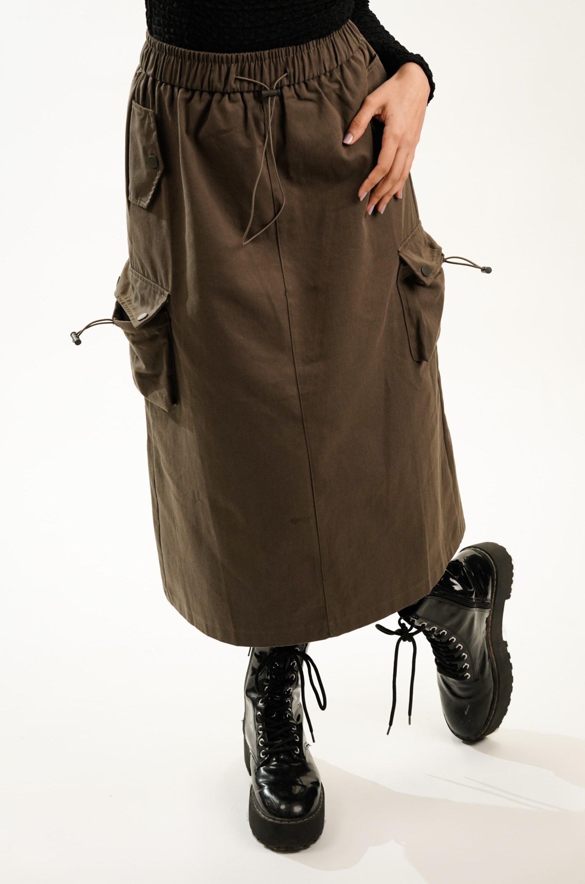 Pewter Green Streetstyle | Women's Cargo Skirt | Shop Now! – Nolabels