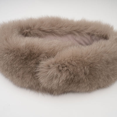 Cashmere Couture Fur-Trim Cape