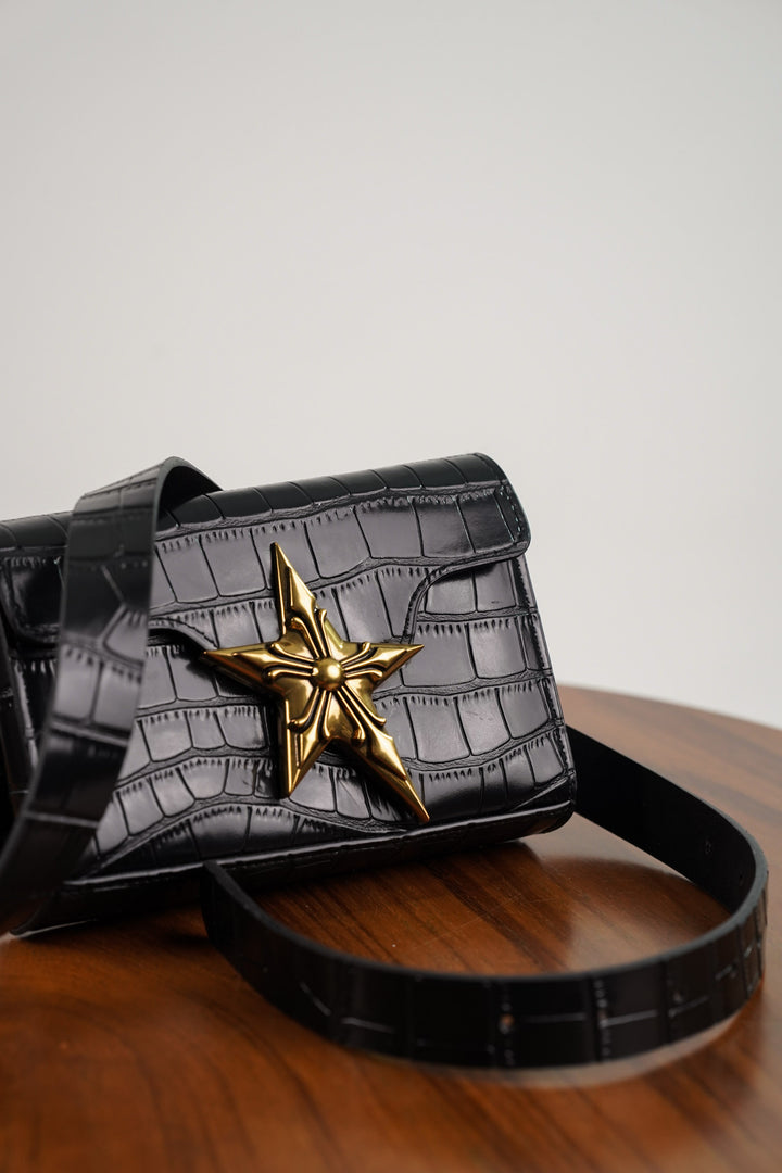 Celestial Textured Belt Bag